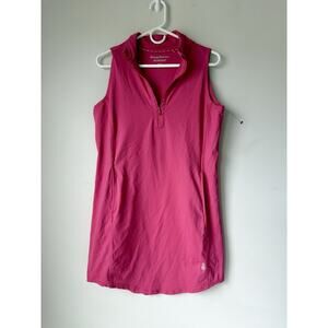 Tommy Bahama Aubrey Island Zone Mock Dress Women’s S Pink Outdoor